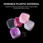 Nail Art Tool Cleaning Box with Removable Basket
